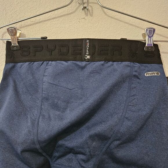 Spyder Active Dark Blue Baselayer Size Small - Picture 3 of 7